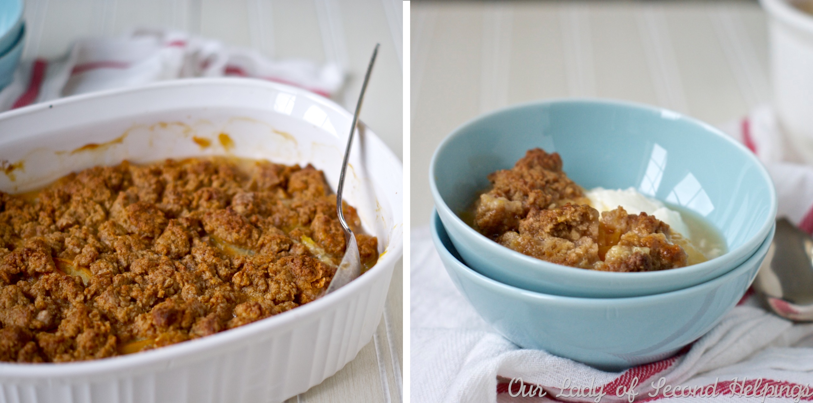 Low Sugar Fruit Cobbler | Our Lady of Second Helpings