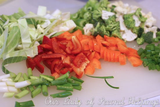 Quick Colorful Stir-Fry| Our Lady of Second Helpings