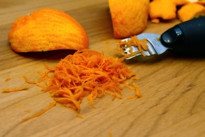 Orange Peel and Orange Zest