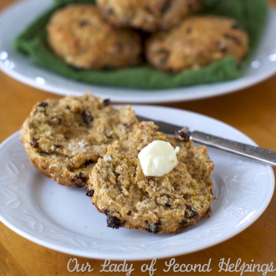 Soda Bread Oat Scones | Our Lady of Second Helpings
